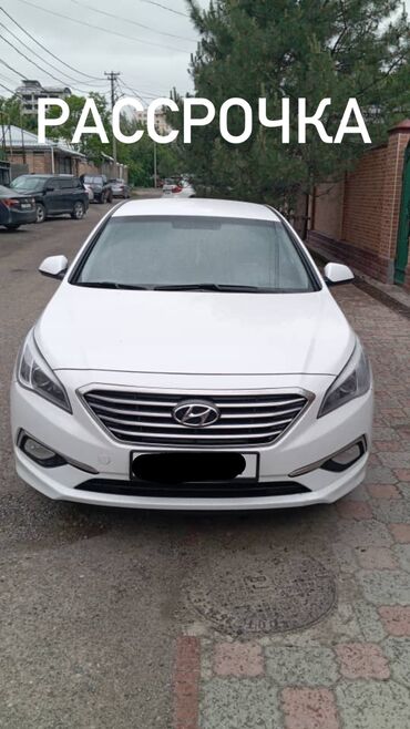 купить машину в бишкеке в рассрочку: Hyundai Sonata: 2015 г., 2 л, Автомат, Газ, Седан