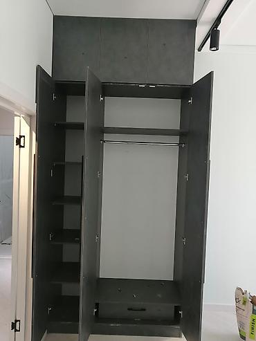 шкафы на заказ: Шкаф-прихожая, Новый, С зеркалом, ЛДСП, В рассрочку — 4