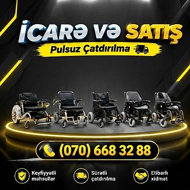 əlil arabası: Məhsul/xidmət: Manual və elektrik təkərli arabaların icarəsi və satışı — 2