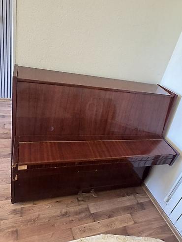 Musiqi alətləri: Upright piano – “Неваль” markalı - Korpus: tünd qəhvəyi laklı ağac — 4