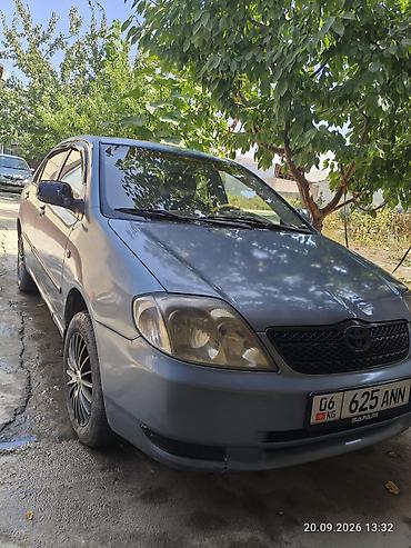 машина бишкек продажа: Toyota Corolla: 2003 г., 1.6 л, Механика, Бензин, Седан — 1