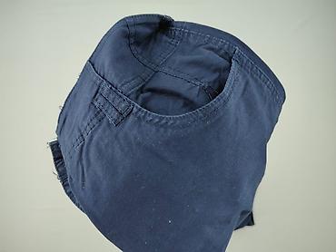 granatowa: H&M, Spodnie materiałowe damskie, rozmiar S — 6