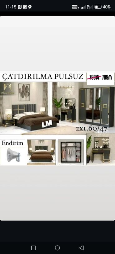 Yataq otağı dəstləri: 2 təknəfərlik çarpayı, Dolab, Komod, Termo, Türkiyə, Yeni -da lalafo.az — 2 Yataq otağı dəstləri: 2 təknəfərlik çarpayı, Dolab, Komod, Termo, Türkiyə, Yeni — 2