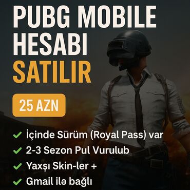 🔥 PUBG Mobile Hesabı Satılır 🔥 🎖️ İçində Sürüm (Royal Pass) var 💸