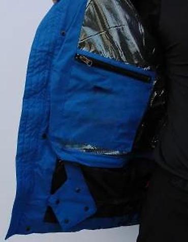 Zimske jakne: Muška zimska jakna – plava - Topla, prošivena jakna sa izolacijom i — 14