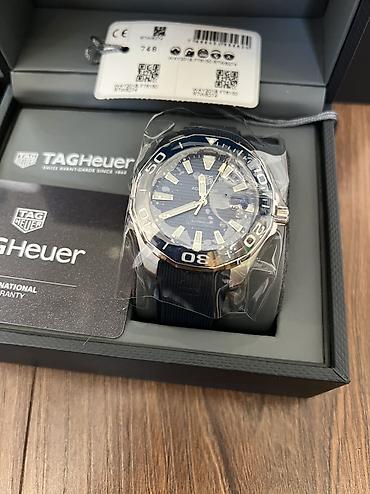ремешки на apple: TAG Heuer Aquaracer Calibre 5 Automatic 43mm Настоящая швейцарская — 3