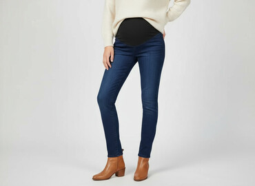 jeansy ciążowe hm: H&M Mama, Jeansy damskie, rozmiar S