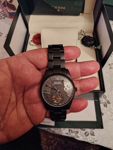 Qol saatları: Yeni, Qol saatı, Rolex, rəng - Qara — 4