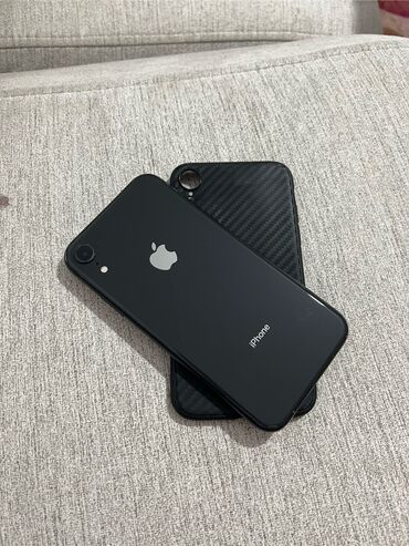 сканеры пзс (ccd) глянцевая бумага: IPhone Xr, Колдонулган, 64 ГБ, Кара, Заряддоочу түзүлүш, Каптама, 78 %