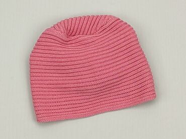 czapka brudny roz: Hat, 40-41 cm, condition - Good