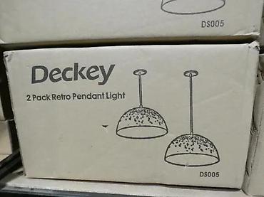 Rasveta: VISECE RETRO LAMPE LUSTERI NOVO 2 KOMADA U PAKOVANJU AKCIJA | Cene — 4