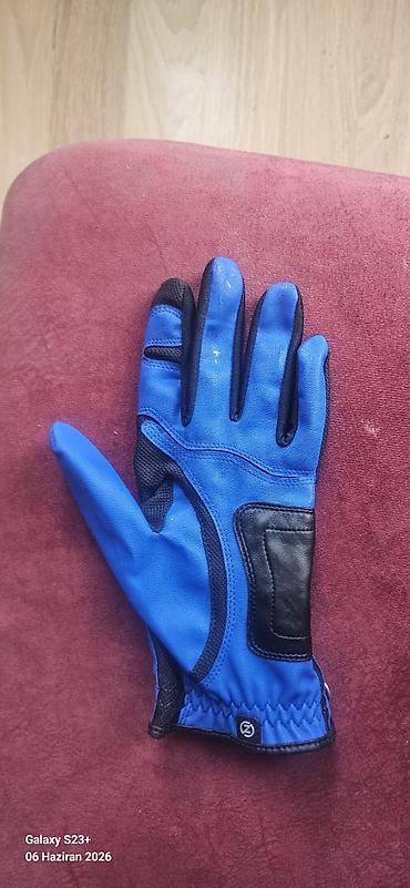 Əlcəklər: Məhsul: Chicago Cubs Blue Left Hand Golf Glove & Ball Marker Set — 3