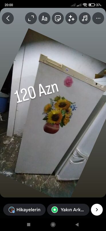 Soyuducular: 2 qapılı Atlant Soyuducu Satılır, rəng - Boz — 4