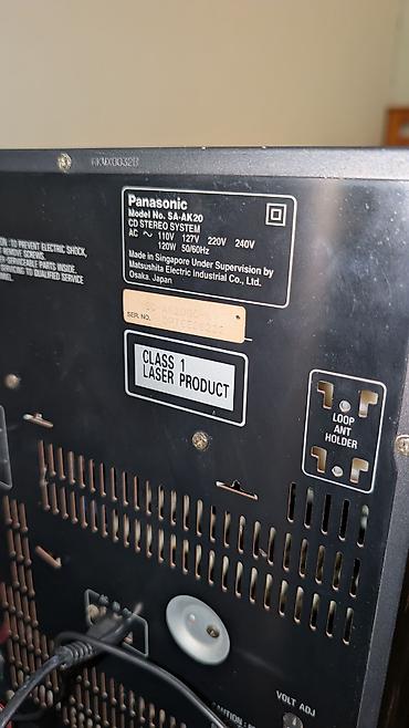 nilufer konsert: Panasonic SA-AK20 musiqi mərkəzi – tam komplekt 100 w rms,təmiz səs — 2