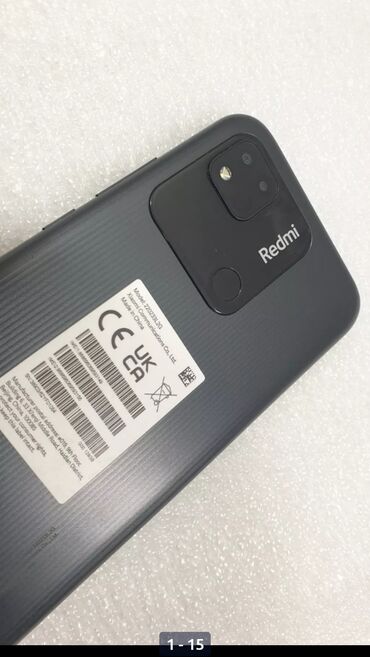 новый телефон: Xiaomi, Redmi 10A, Б/у, 64 ГБ, цвет - Серый, 2 SIM