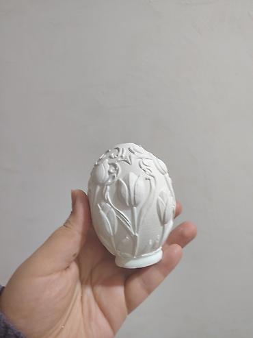 Fiqurlar: Fiqur, Gips, rəng - Ağ — 18