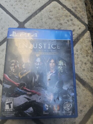 4 göz pec: Əla disk INJUSTICE təp təzə ps4 uçun maraglı oyun çızıx yoxdu çox