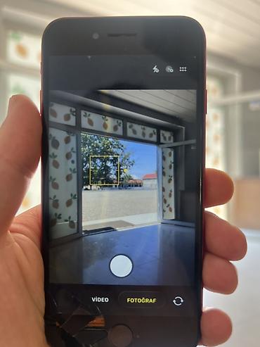 balaca iphone: IPhone SE 2020, 64 GB, Qırmızı — 4