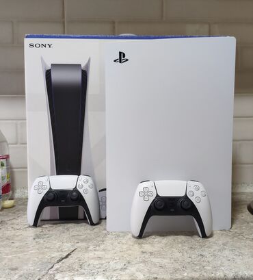 PS5 (Sony PlayStation 5): Playstation 5 Fat, второй ревизии. Приставка в отличном состоянии, всё