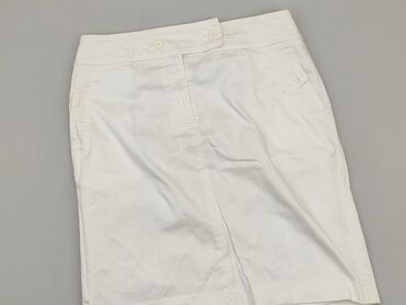 biała spódnice midi z rozcięciem: Spódnica, L, stan - Dobry