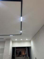 Натяжной потолок: Натяжной потолок Глянцевое, Матовое, 3D потолки Гарантия, Бесплатная консультация, Бесплатный замер — 4