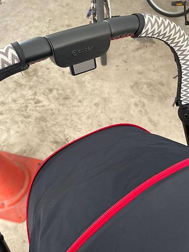 Коляски: Коляска, Cybex, цвет - Черный, Б/у, Самовывоз — 2