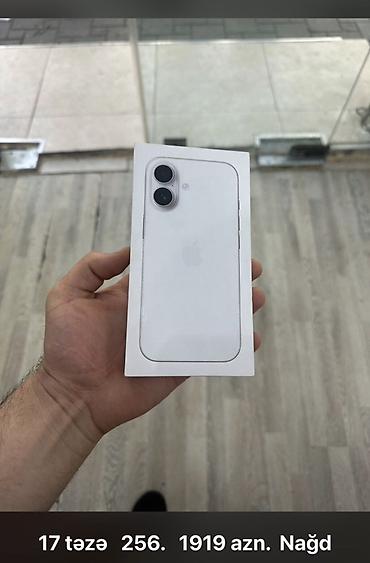 iphone 7 100azn: IPhone 17, 256 GB, Ağ — 1