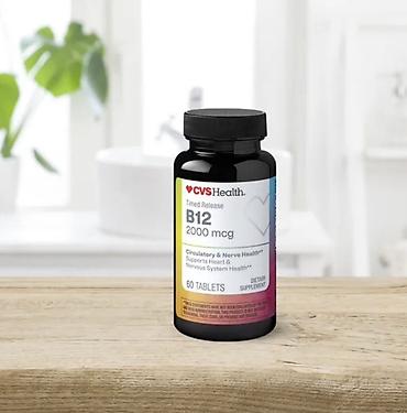Gözəllik və sağlamlıq: CVS Health B12 2000 mcg – vaxtla buraxılan (Timed Release) vitamin — 2