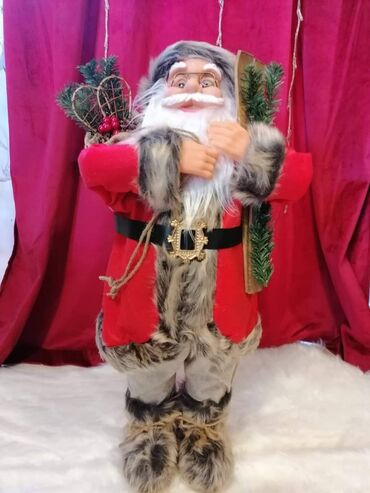 Ostali kućni dekor: Deda-mraz 63cm - 4200din Baba-mrazica 60cm-4000din Muzicki deda-mraz — 13