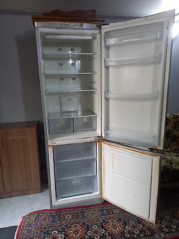 Soyuducular: Indesit iki qapılı soyuducu (alt kamera - dondurucu) - Rəng: metalik — 1