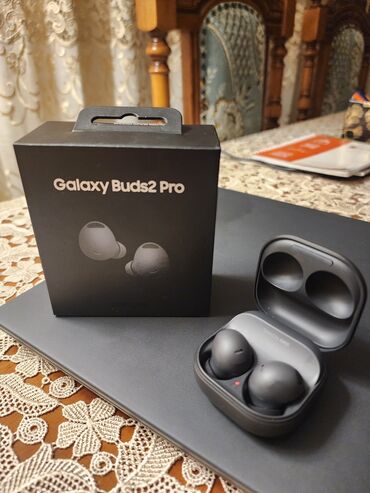 buds pro: İşlənmiş Simsiz (Bluetooth) Qulaqcıqlar, Samsung, rəng - Qara