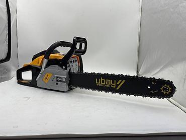 Бензиновая цепная пила Ubay Tools UB-520 Особенности и lalafo.kg да Бензиновая цепная пила Ubay Tools UB-520 Особенности и
