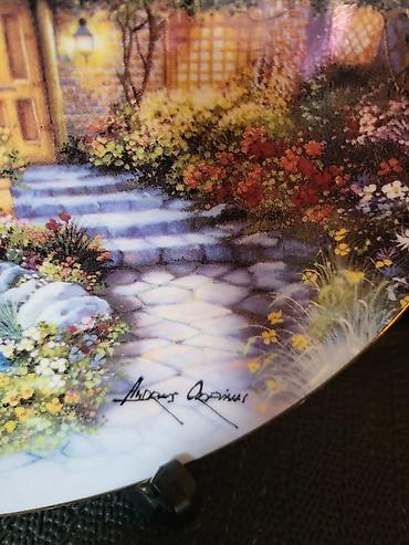 Ostali kućni dekor: Deko tanjir iz 90ih.god.A.Orpinas engleska br.MB 2961. Dekorativni — 5