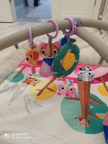коврик для детей в Кыргызстан | Игрушки: В наличии коврик Funkids Comfy Deluxe Gym с мягкими бортиками