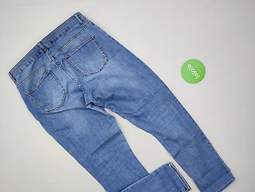 biale klapki hermes: H&M, Jeansy damskie, rozmiar L — 3