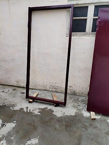 seyf demir qapi: 2eded Dəmir giriş qapısı və qutu (karkas) komplekti - Material: tam — 3