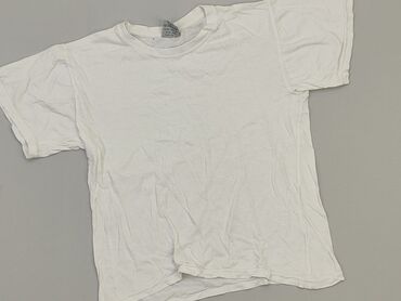 biała koszulka dziecięca: T-shirt, 4-5 years, 104-110 cm, condition - Good