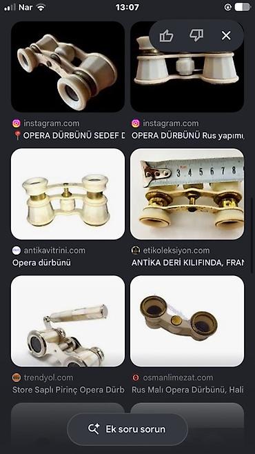 Бинокли: Sssri dövrünə aid vinokul işləkdi Teatr/binokl – 2.5x65 - Klassik — 8