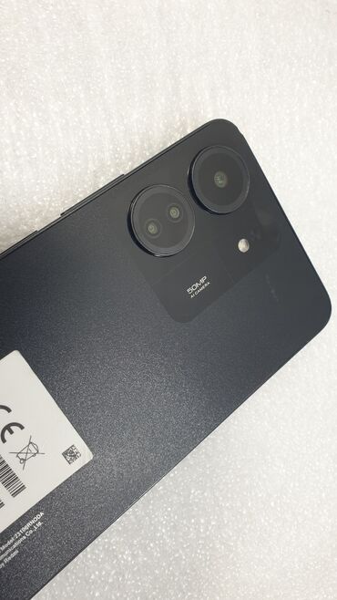 Redmi: Redmi, Redmi 13C, Б/у, 128 ГБ, цвет - Черный, 2 SIM