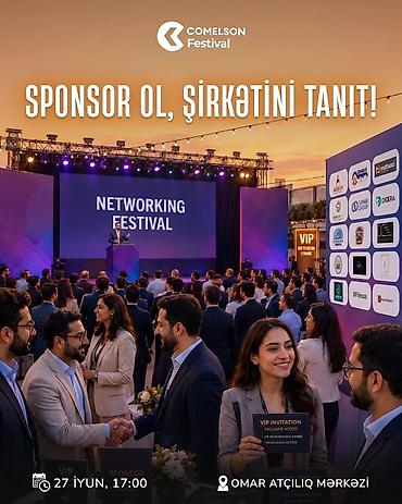daya isi: Comelson Festivalı Azərbaycanda ilk dəfə keçirilir! ✨ Festivalda bir — 5