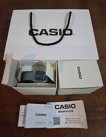 saat satisi: CASIO AQ-230EM-2ADF – hibrid analoq-rəqəmsal qol saatı. Hazırda rəsmi — 6