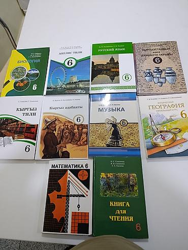 Комплект школьных учебников для 6 класса (Кыргызстан) Состав набора
