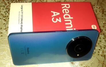 Redmi: Redmi A3, 128 GB, rəng - Göy, İki sim kartlı, Barmaq izi, Face ID -da lalafo.az — 6 Redmi: Redmi A3, 128 GB, rəng - Göy, İki sim kartlı, Barmaq izi, Face ID — 6