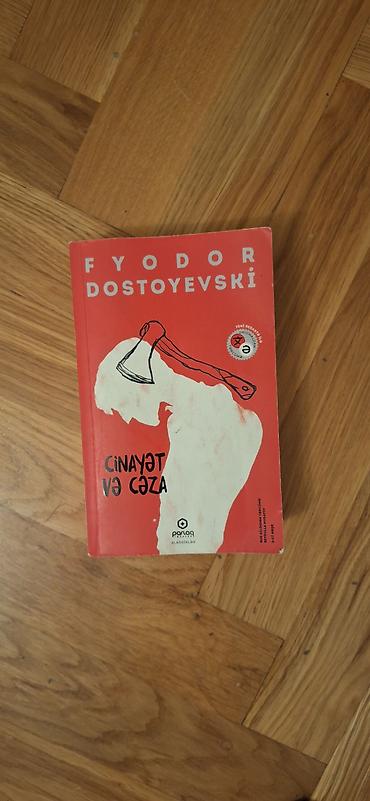 Bədii ədəbiyyat: Məhsul: Kitab – “Cinayət və Cəza” Müəllif: Fyodor Dostoyevski Dil — 2