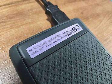 Жесткие диски, переносные винчестеры: Накопитель, Б/у, Transcend, HDD, 3 ТБ, 2.5" — 3