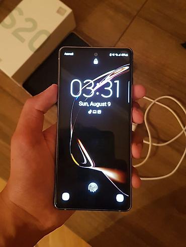 samsung 20 fe: Samsung Galaxy S20, 128 GB, rəng - Yaşıl, Barmaq izi — 5