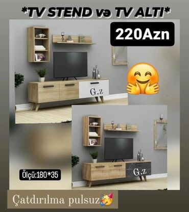 TV altlığı: TV stend yeni