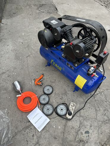 Компрессоры: Компрессор Электрический, Поршневой, Новый — 3