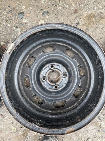 Диски: Железные Диски R 14 отверстий - 4, Новый — 12