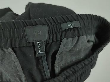 pull and bear spodenki dresowe: H&M, Spodnie materiałowe damskie, rozmiar S — 6